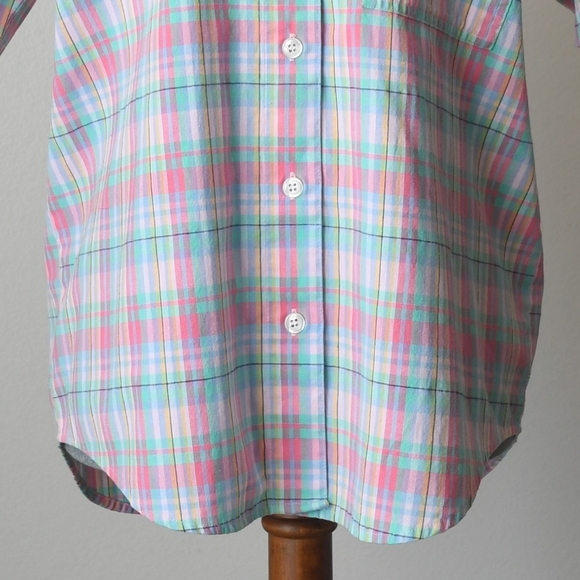 Vintage Koret Plaid Prep Button Down Shirt - Picture 6 of 9